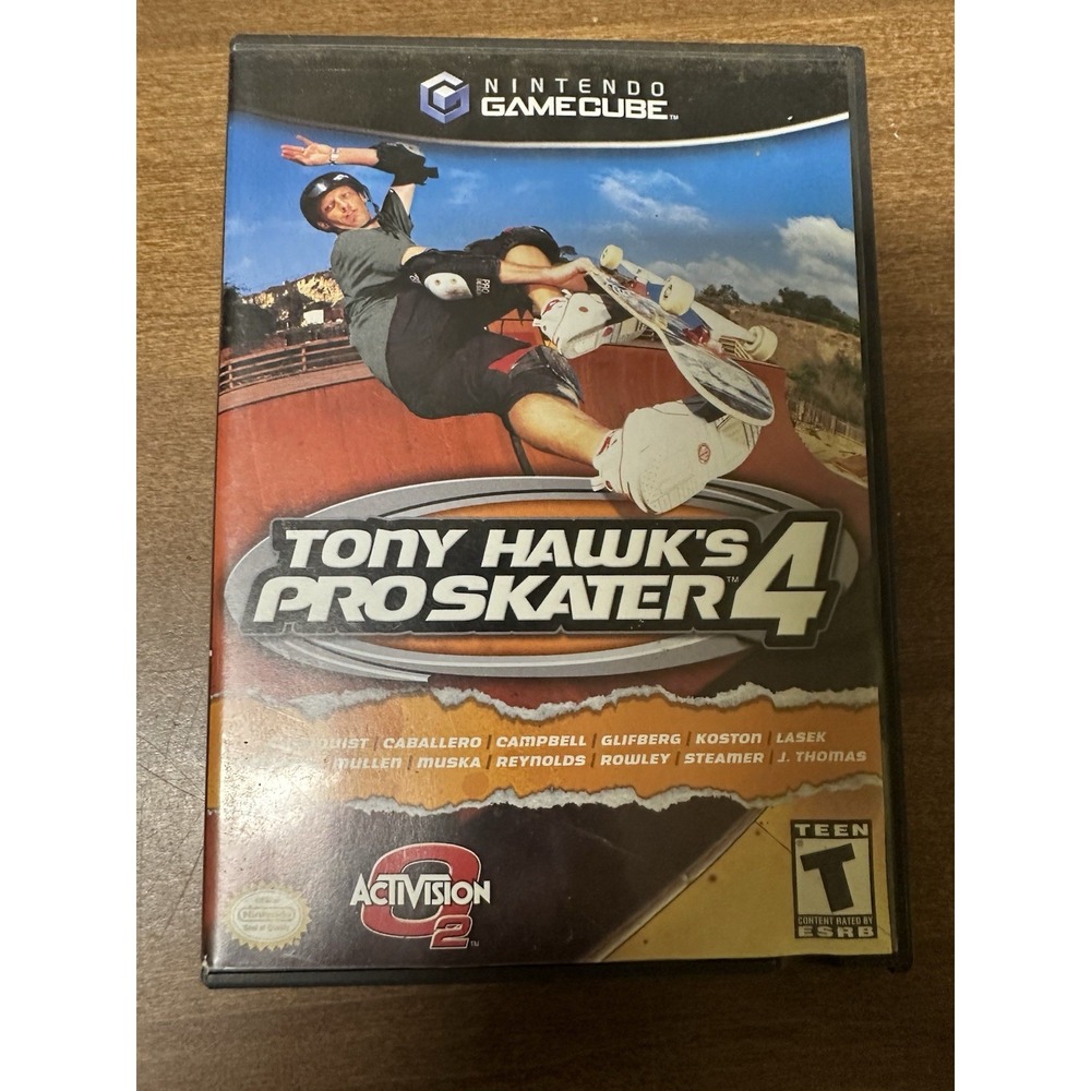 Tony Hawk's Pro Skater 4 Nintendo GameCube, 2002. No Manual